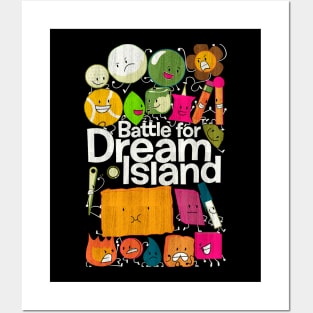 Battle for Dream Island Character Posters and Art